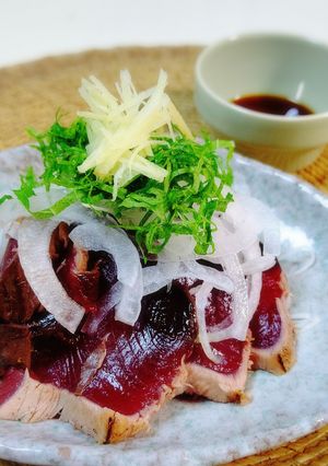 かつおのたたき-レシピのメイン写真