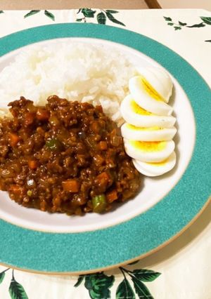 食が進む美味しい ドライカレー-レシピのメイン写真