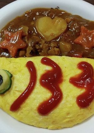 オムライスカレー-レシピのメイン写真