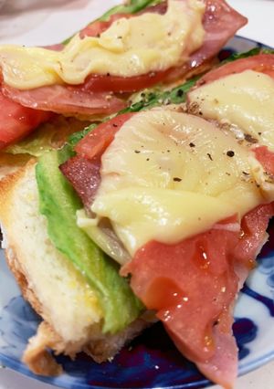 ゆかりのイブクロ　　ホットサンド-レシピのメイン写真