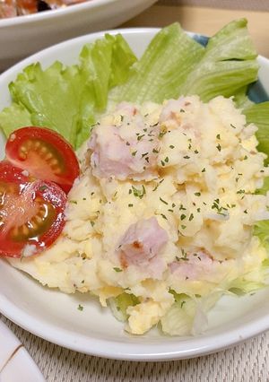 厚切りベーコンのポテトサラダ-レシピのメイン写真