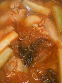 韓国の鶏鍋☆なんちゃってタッカンマリ-レシピのメイン写真