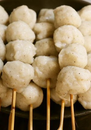 イリコ粉末入り♪HBで美味カルシウム団子-レシピのメイン写真