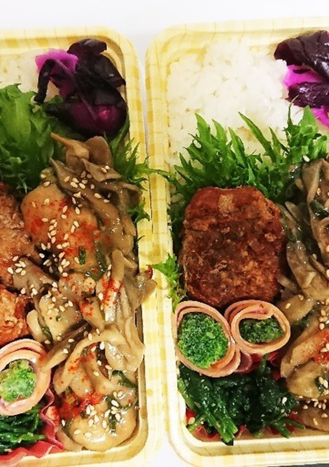 【夫婦弁当34】ササミと舞茸の照り焼き-レシピのメイン写真