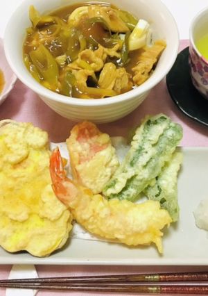温まるカレーうどんメインの夕飯メニュー-レシピのメイン写真