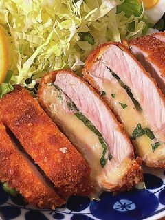 大葉とチーズをサンド!柔らか肉厚とんかつ-レシピのメイン写真