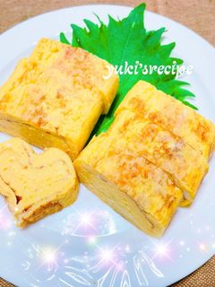 白だしで作る甘い玉子焼き-レシピのメイン写真