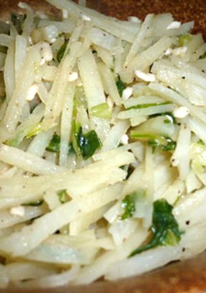 じゃがいもとセロリの中華風炒め-レシピのメイン写真