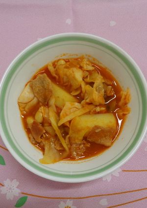 ポークビーンズ＠倉敷市学校給食-レシピのメイン写真