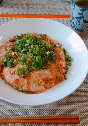 メレンゲでふわふわ！全粒粉お好み焼き-レシピのメイン写真