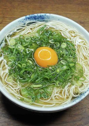 ねぎわさびそうめん（蕎麦）-レシピのメイン写真