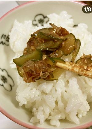 キュウリのふりかけ　ご飯に合う　大量消費-レシピのメイン写真