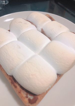 簡単！スモア風トースト-レシピのメイン写真