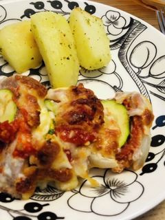 豚ヒレ肉と野菜の重ねオーブン焼き☆-レシピのメイン写真