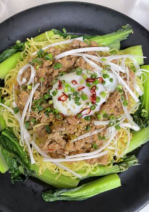 肉味噌塩焼きそば〜温玉添え〜-レシピのメイン写真