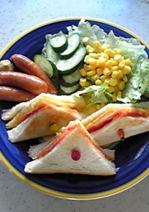 子供が喜ぶ 簡単★ホットサンド-レシピのメイン写真