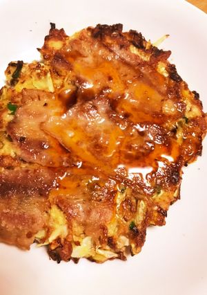 ピリ辛腸活のお好み遠州焼き-レシピのメイン写真