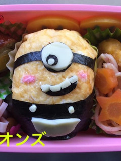 ミニオン弁当-レシピのメイン写真