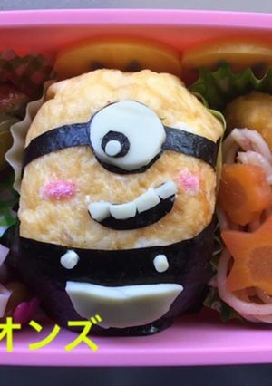 ミニオン弁当-レシピのメイン写真