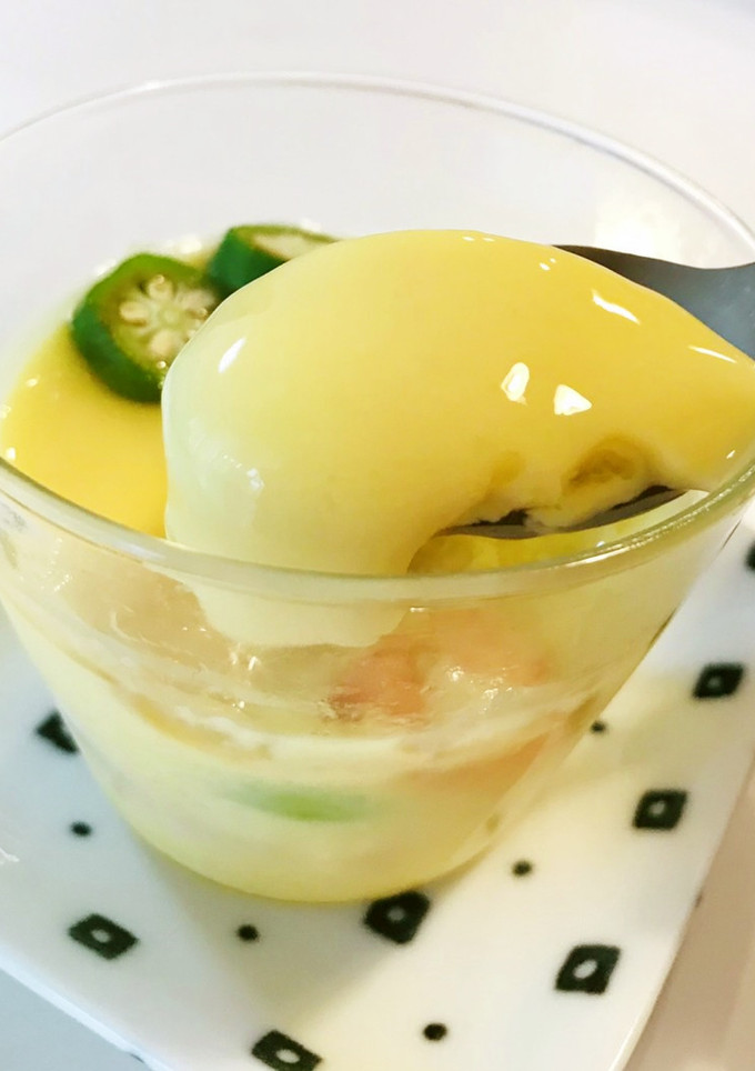 冷やしておいしい　夏の茶碗蒸し-レシピのメイン写真