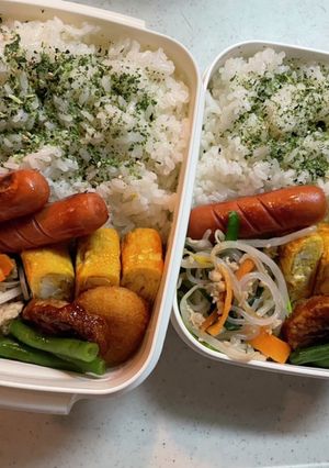 学生弁当(2021.4.20)-レシピのメイン写真