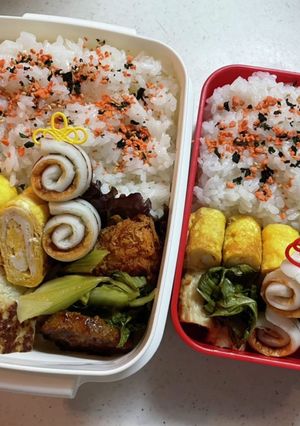 学生弁当(2021.4.22)-レシピのメイン写真