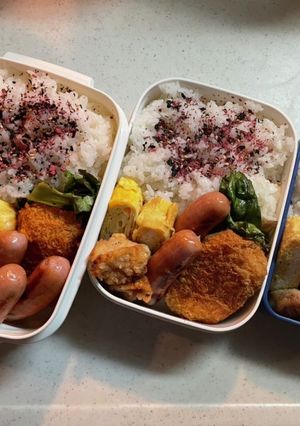 学生弁当(2021.4.27)-レシピのメイン写真