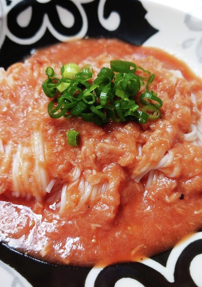 冷製洋風トマトそうめん-レシピのメイン写真