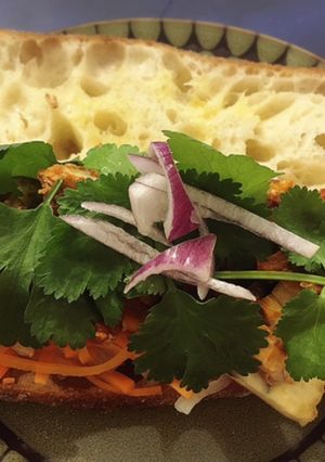 バインミー(サバトマト+もっちり豆腐)-レシピのメイン写真