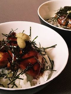 ◆簡単♡和風照り焼きフォアグラ丼◆-レシピのメイン写真