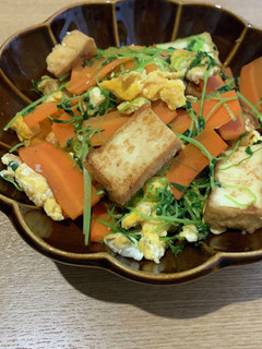厚揚げと豆腐のチャンプルー風-レシピのメイン写真