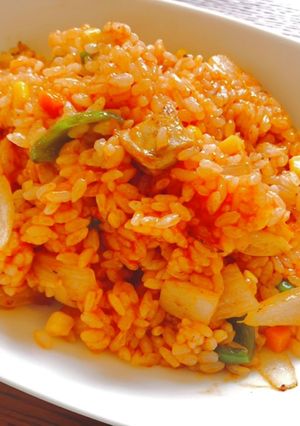 【簡単】チキンライス(オムライス用)-レシピのメイン写真