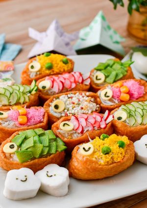 しらすde鯉のぼりのおいなりさん-レシピのメイン写真