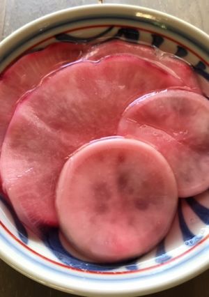 白かぶと赤かぶの千枚漬け-レシピのメイン写真