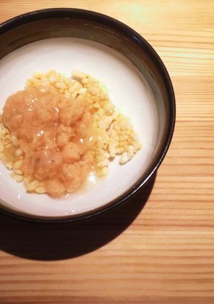 介護食&離乳食 お焦げ煎餅+シャケ-レシピのメイン写真
