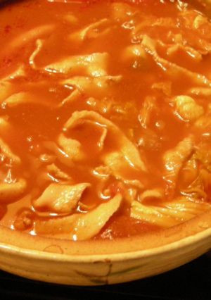 鶏豚トマト鍋（ウインナーなども合うよ）-レシピのメイン写真