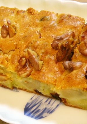 しっとり☆さつまいもとりんごの簡単ケーキ-レシピのメイン写真