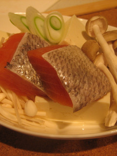 レンジで簡単*鮭と豆腐の小鍋*-レシピのメイン写真