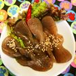 飾り切りこんにゃくのピリ辛ほったらかし煮
