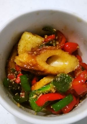 お弁当に！ちくわとピーマン炒め-レシピのメイン写真
