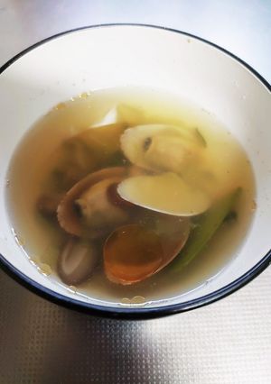 アサリの中華風スープ-レシピのメイン写真