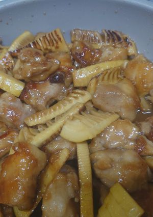 たけのこと鶏肉のバター醤油焼-レシピのメイン写真