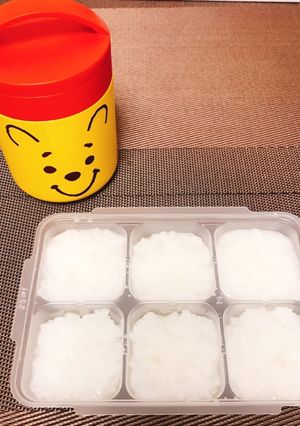 離乳食 簡単7倍粥(10倍粥) 軟飯も-レシピのメイン写真