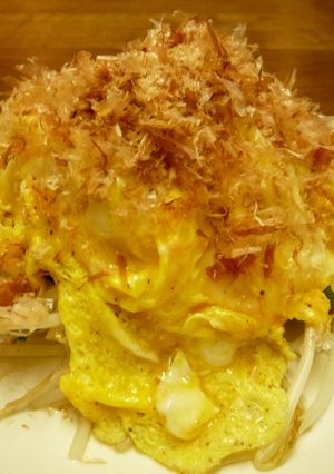 もやしとニラの卵のっけ-レシピのメイン写真