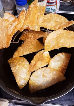 餃子の皮チップ-レシピのメイン写真