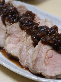 簡単!玉ねぎソースのローストポーク!-レシピのメイン写真