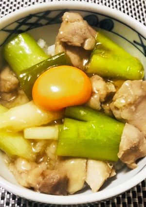男の「ねぎま丼」つゆだく〜-レシピのメイン写真