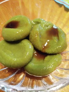 抹茶の白玉団子-レシピのメイン写真