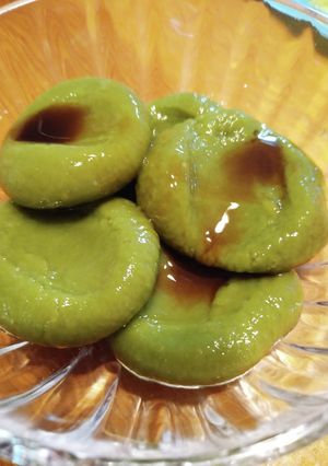 抹茶の白玉団子-レシピのメイン写真