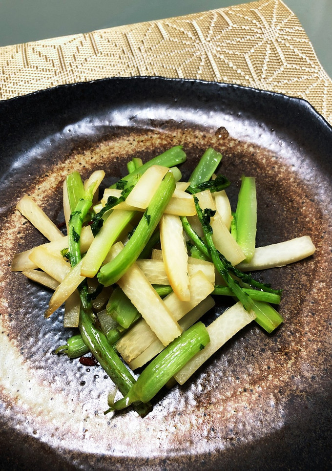 大根の皮と葉のきんぴら-レシピのメイン写真